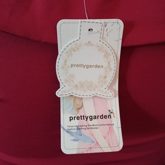 Pretty Garden Dusty Rose Pink Dress Tank Style - Picture 9 of 9